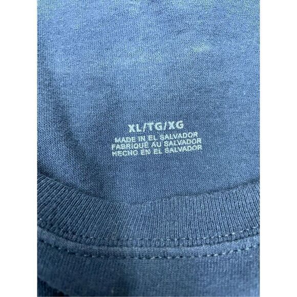 Fire Department Navy Mens Tee - Picture 4 of 5